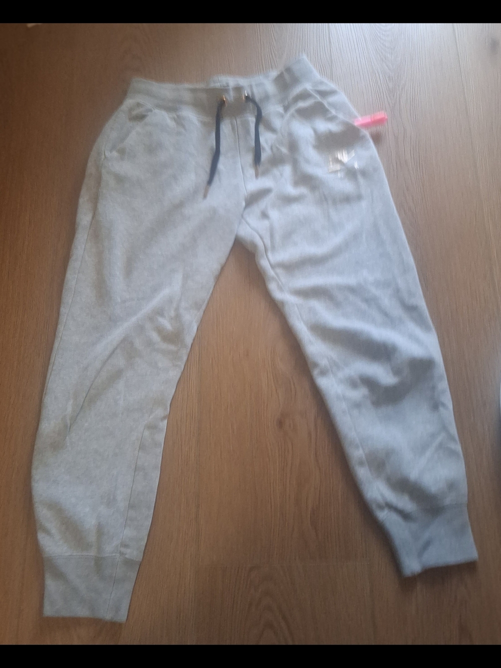 Nike Rose Gold Jogger Bottoms with Drawstring